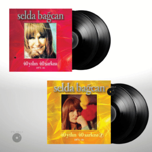 Selda Bağcan - 40 Yılın 40 Şarkıları 1&2 Set (4 LP's)
