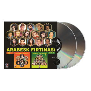 Çeşitli Sanatçılar - Arabesk Fırtınası 1 & 2 (2 CD)