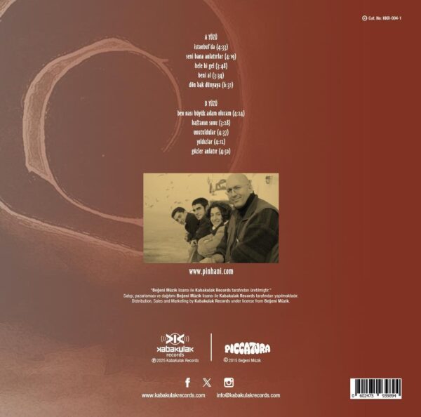 Pinhani - İnandığın Masallar (LP) - Görsel 2