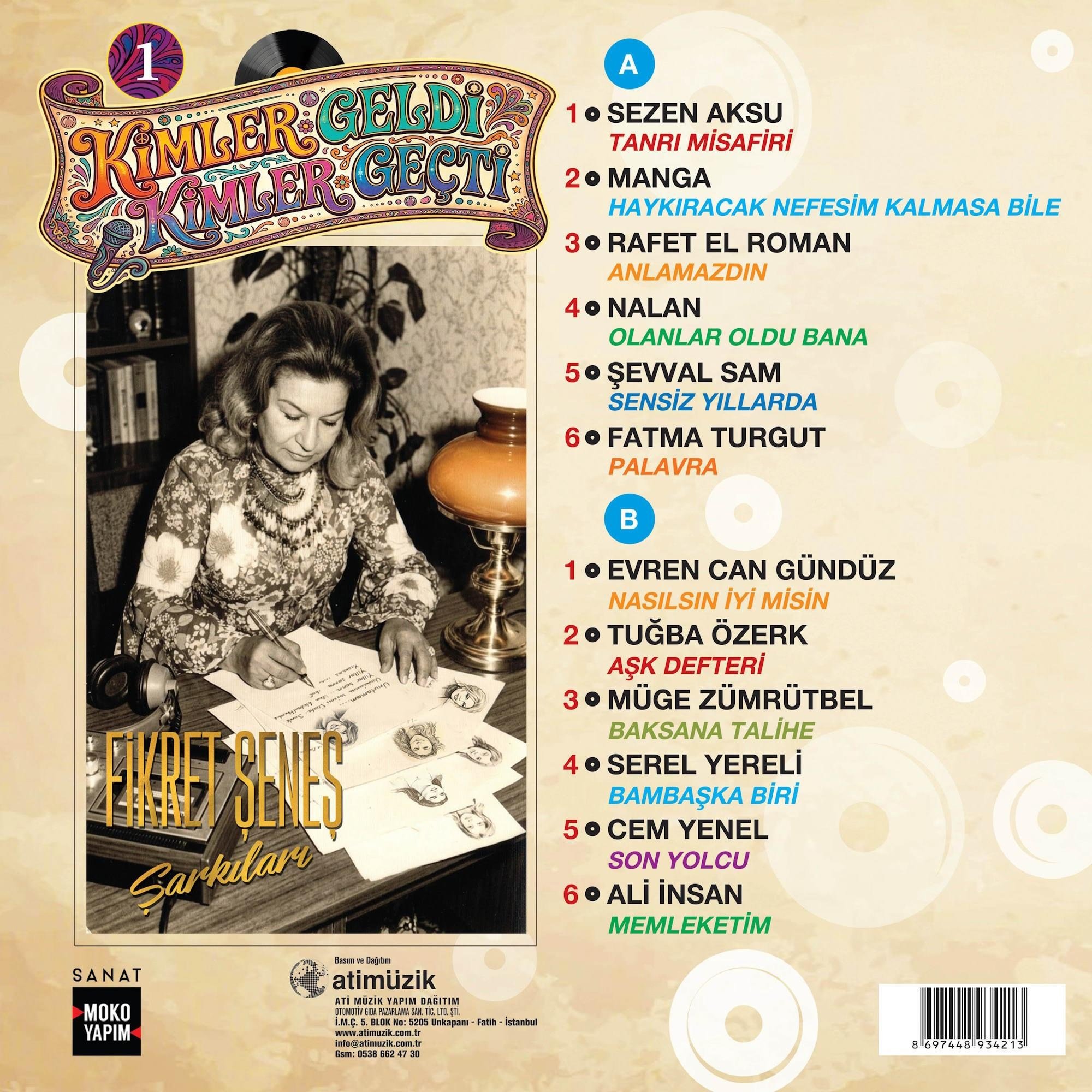 Çeşitli Sanatçılar - Kimler Geldi Kimler Geçti Vol.1 - Afbeelding 2